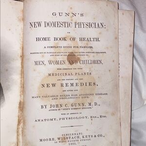 Gunn's New Domestic Physician Book
